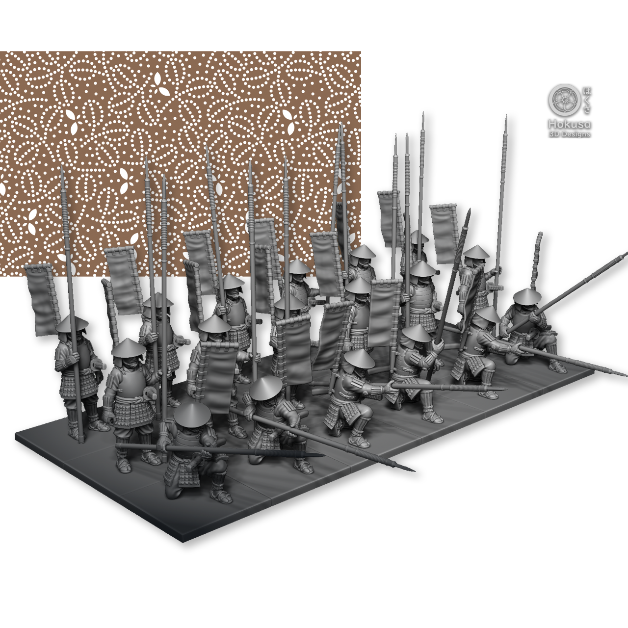 Standing & Kneeling Ashigaru Bundle